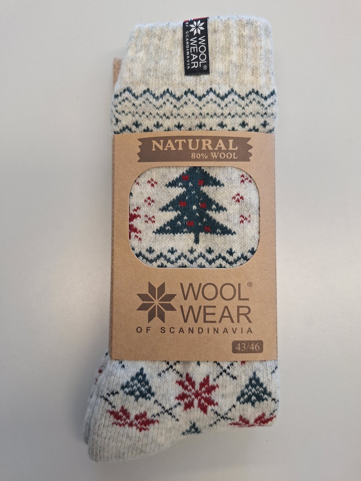 112 - Pinetree - Ecru 80%Wool