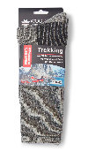 02 - Grey Trekking Socks - 80% Merino Wool