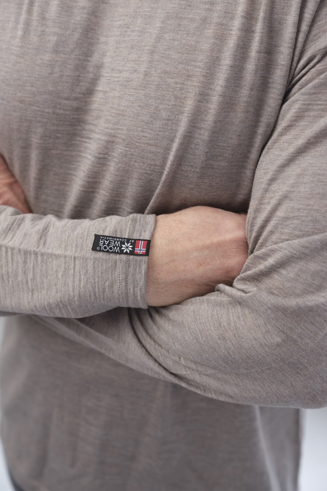 5-502-75 - LS Baselayer Merino - Antilope Beige