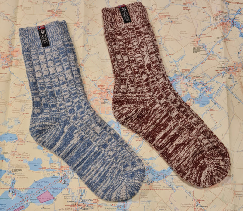 Giftbox NL - 2pack Blue/Red - 42-46