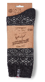 10B - Norway - Antracite/Ecru Socks - 80%Wool