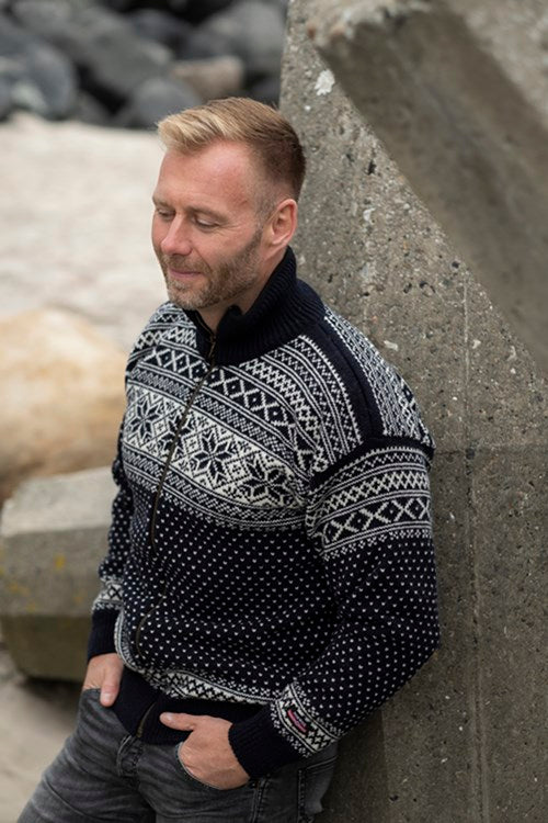 123FC-76 Navy Cardigan