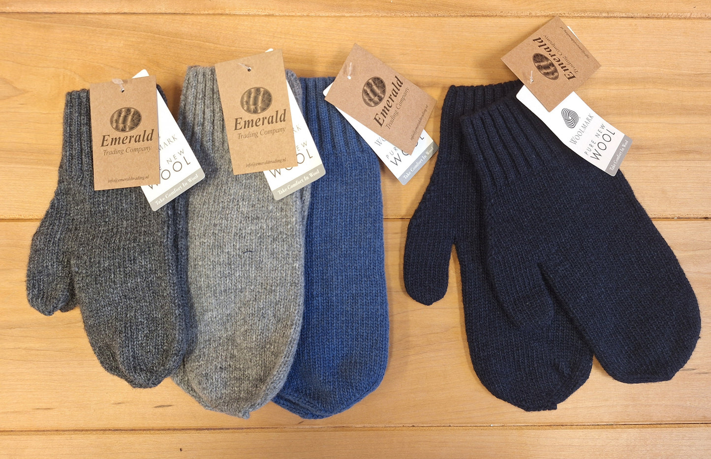 Espoo Mittens - Navy, Antracite, Grey, Mid Blue, Navy