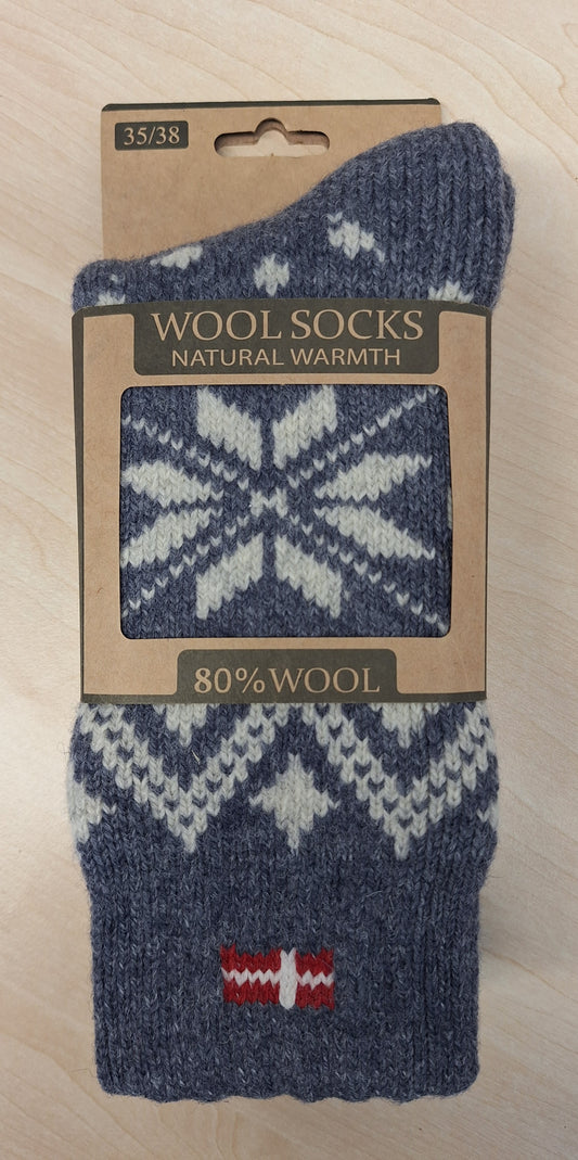 106E - Denmark - Denim Socks - 80%Wool (kopie)