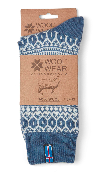24 - Iceland - Denim Socks - 65%Wool