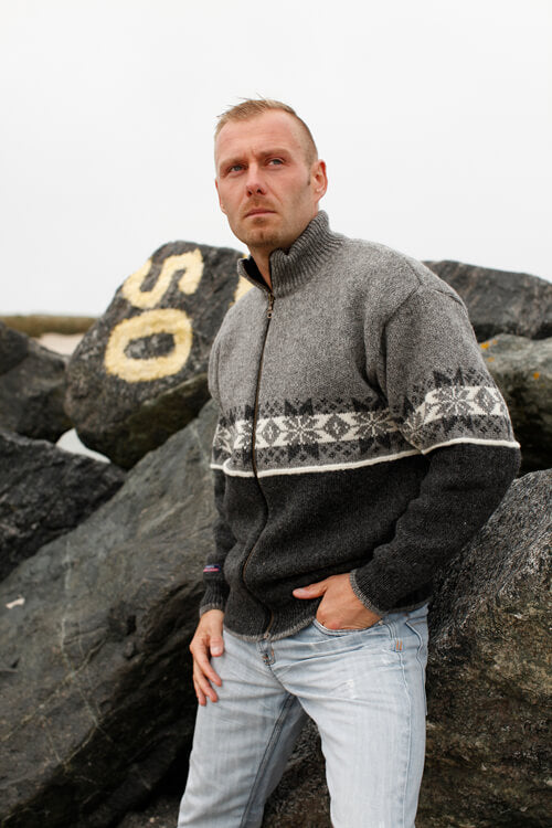 4205FC-59 Grey/Antracite Cardigan