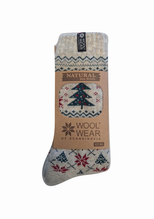 112 - Pinetree - Ecru 80%Wool