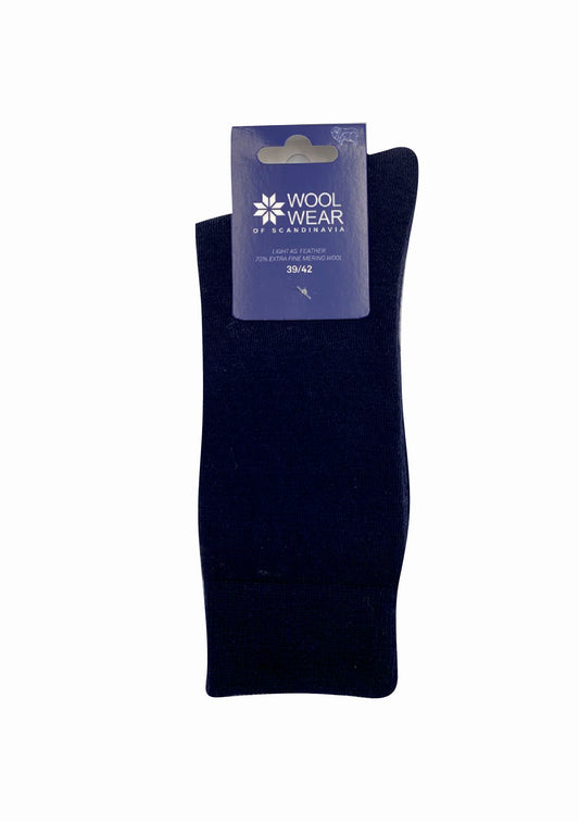 26B - Navy Merino Socks