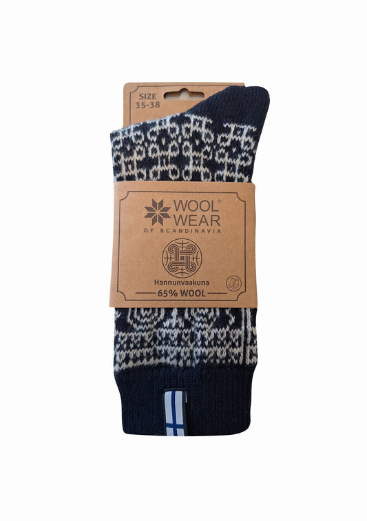 46 - Finland - Navy - 60% Wool