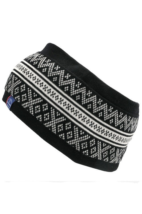 ANS-2405-Valle - Merino Wol Hoofdband (gevoerd) - Black