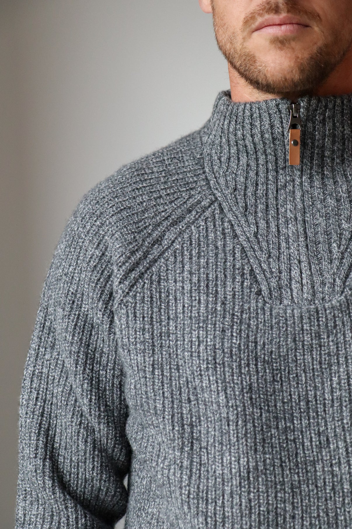 Turku Fisherman 1/2 Zip Sweater - SMK10-8333