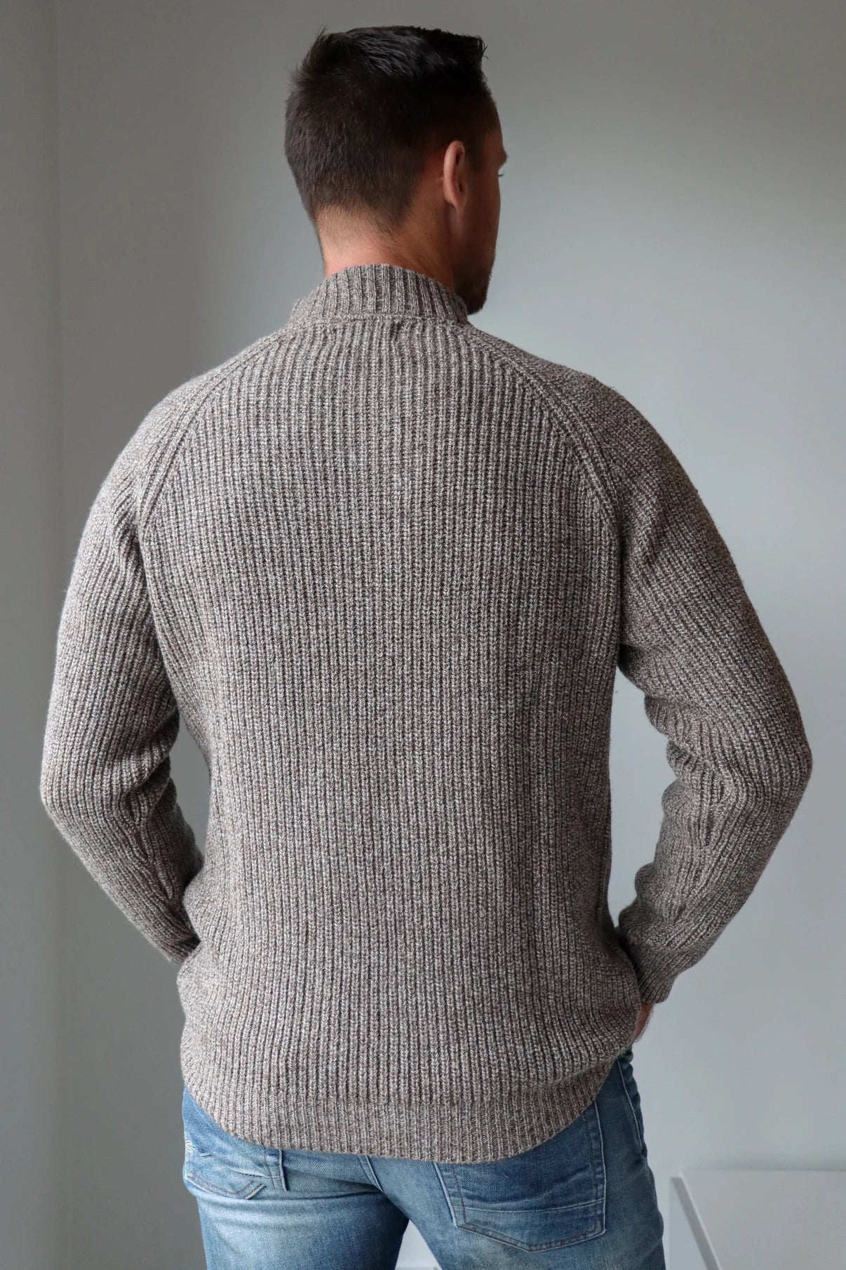 Turku Fisherman 1/2 Zip Sweater - SMK10-8333