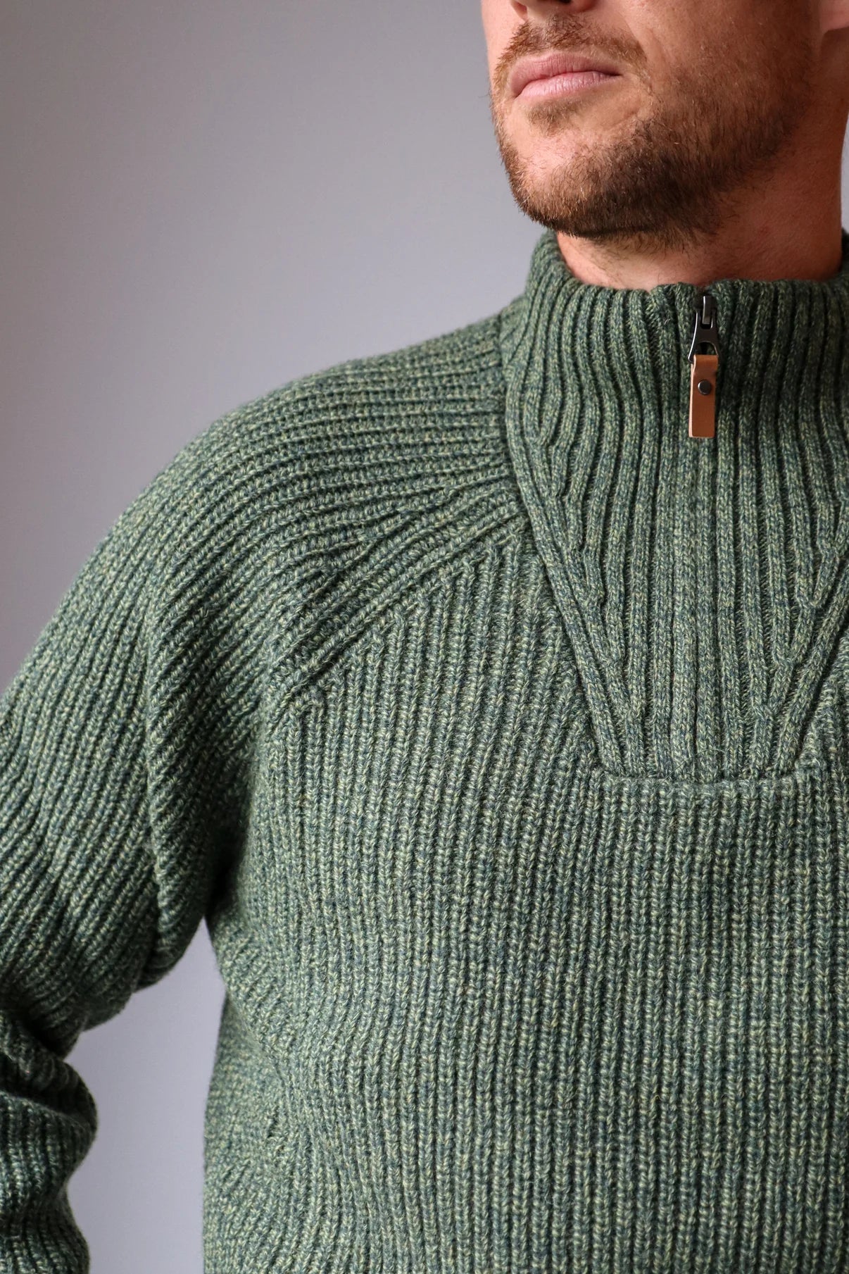 Turku Fisherman 1/2 Zip Sweater - SMK10-8333