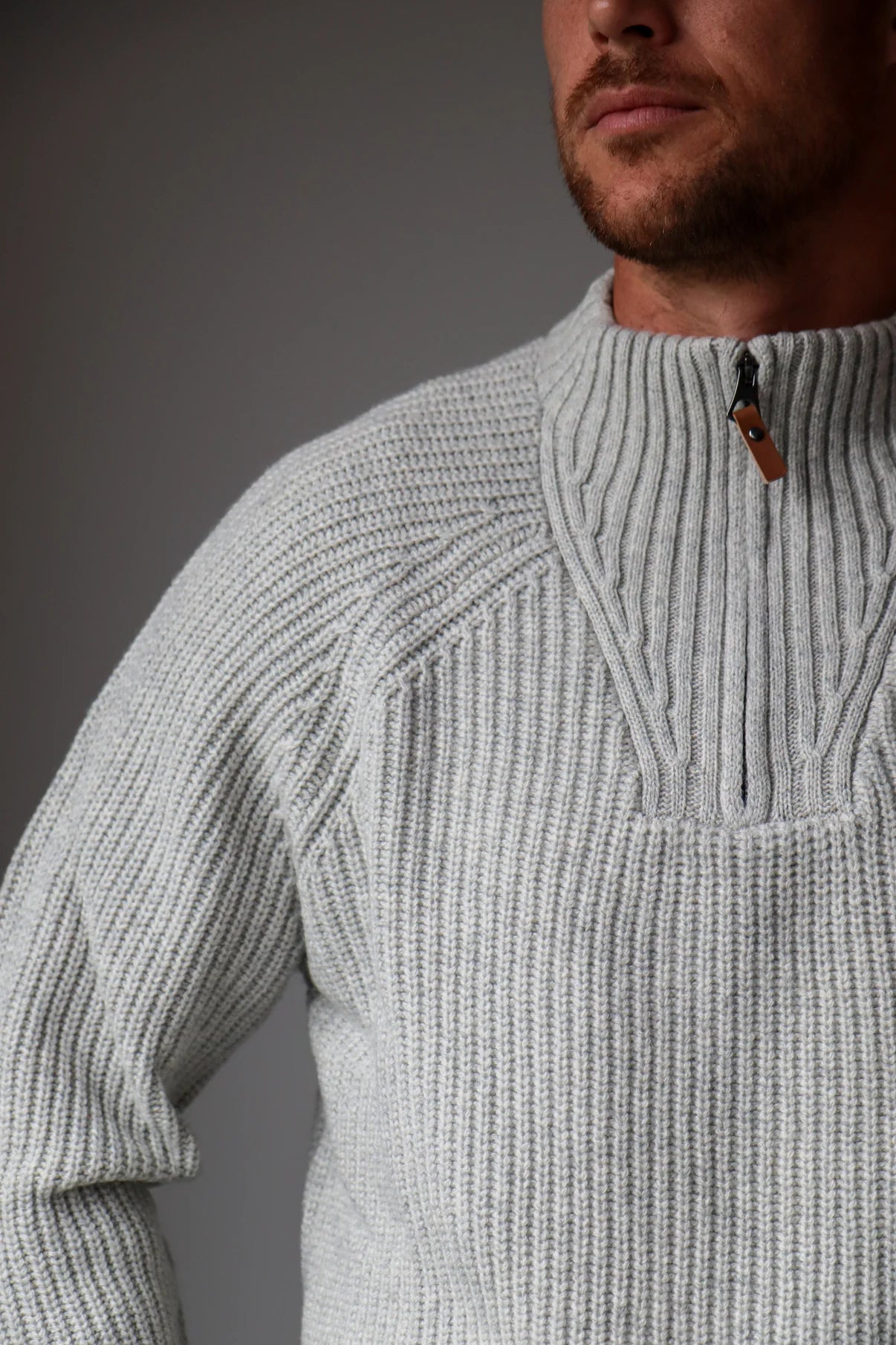 Turku Fisherman 1/2 Zip Sweater - SMK10-8333